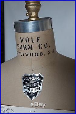 Wolf Form Female Coat And Suit Form Size 8 W35